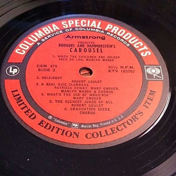 Carousel Original Television Soundtrack - Picture 6 of 6